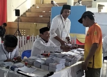 KPU Tarakan Gelar Simulasi Secara Real