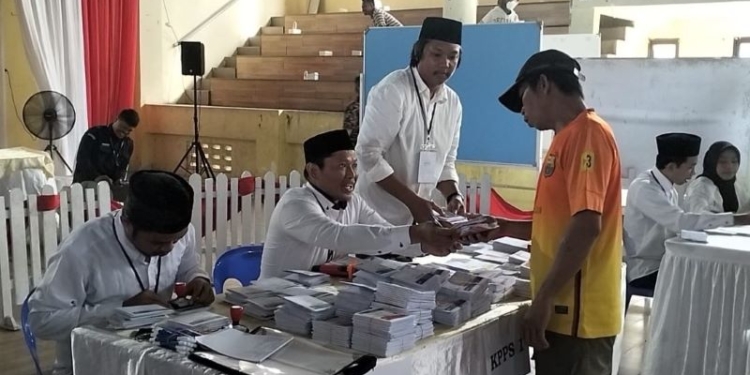 KPU Tarakan Gelar Simulasi Secara Real