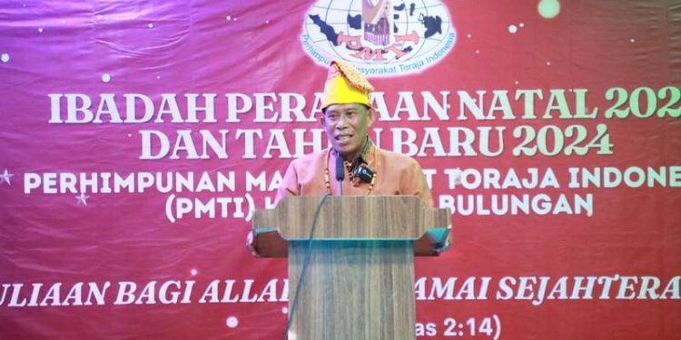 Hadiri Natal PMTI, Bupati Ajak Jaga Kedamaian dan Kerukunan