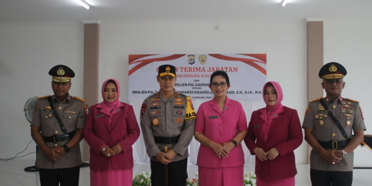 Wakapolda Kaltara Berganti, Kapolda Apresiasi Pengabdian Brigjen Pol Kasmudi