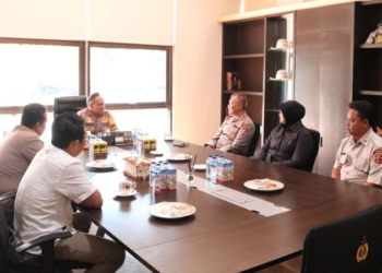 Wakapolda Kaltara Terima Kunjungan Tim Pengkajian Dasbhara Diktukba Polri Gelombang I 2024