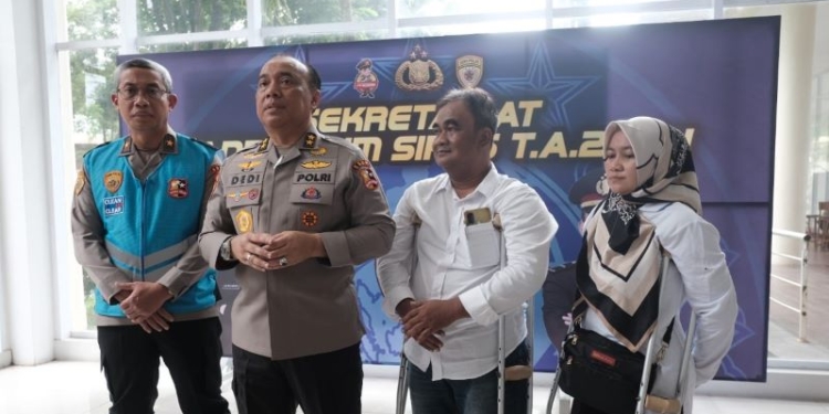 Dua Peserta Difabel Lolos Tes Tingkat Akhir SIPSS Polri