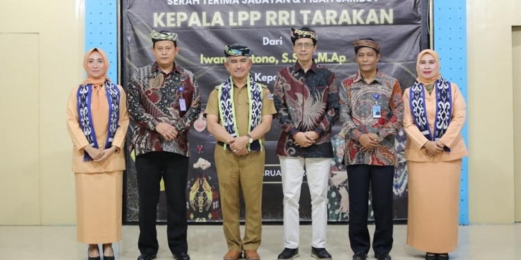 Wali Kota Lepas Sambut Kepala Stasiun LPP RRI Tarakan