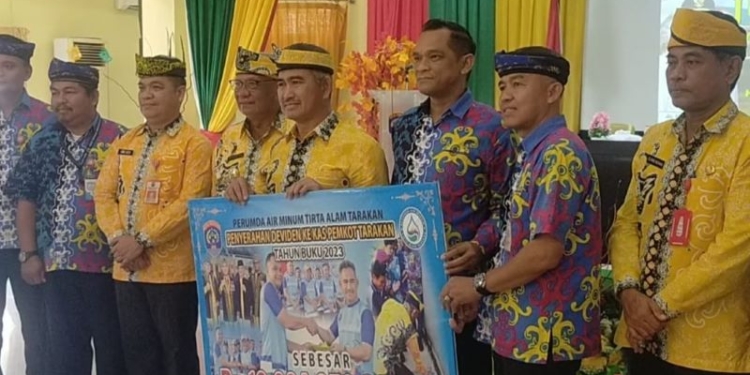 Setor Rp 12 Miliar Lebih, Perumda Tirta Alam Tarakan Target Dividen 2024 Capai Rp 17 Miliar   