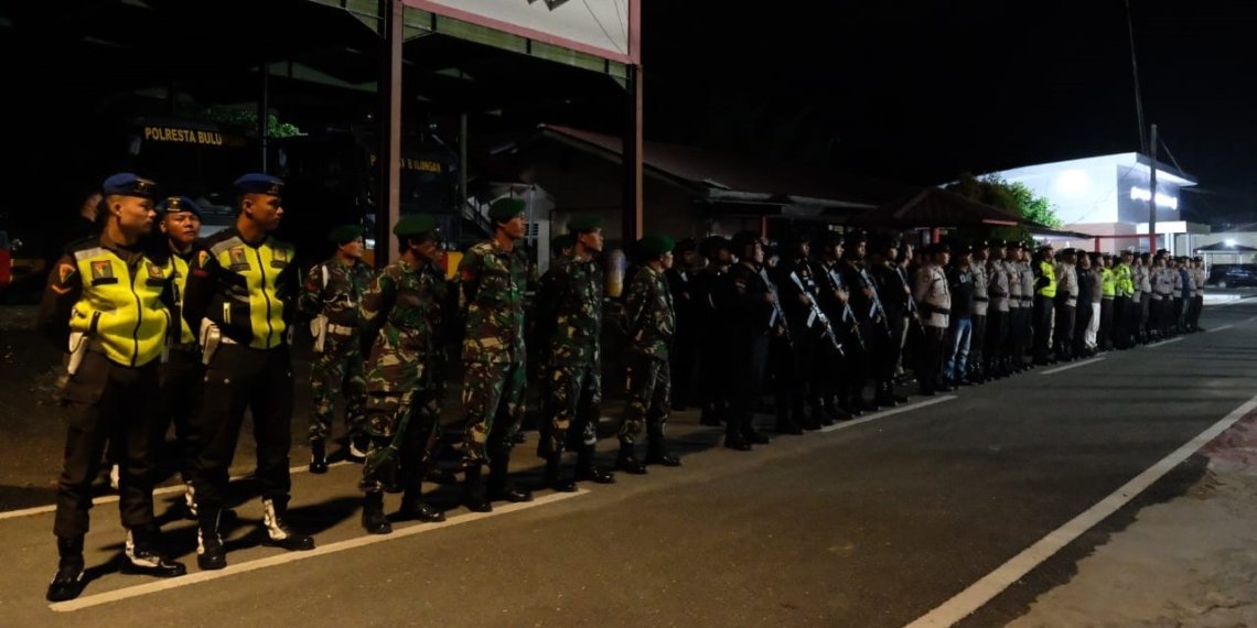 Jaga Kondisi Keamanan Jelang Pemilu 2024, TNI-Polri Gelar Patroli Gabungan