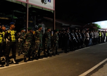 Jaga Kondisi Keamanan Jelang Pemilu 2024, TNI-Polri Gelar Patroli Gabungan