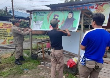 Kerahkan 120 Personel, Satpol PP Bulungan Bantu Tertibkan APK