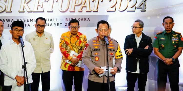 Rakor Operasi Ketupat, Kapolri Persiapkan Mudik 2024 Aman dan Lancar