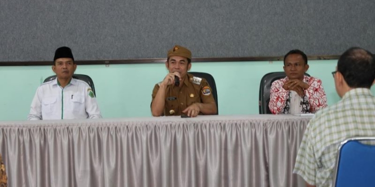 Pj Walikota Tarakan Silaturahmi dengan Pendeta