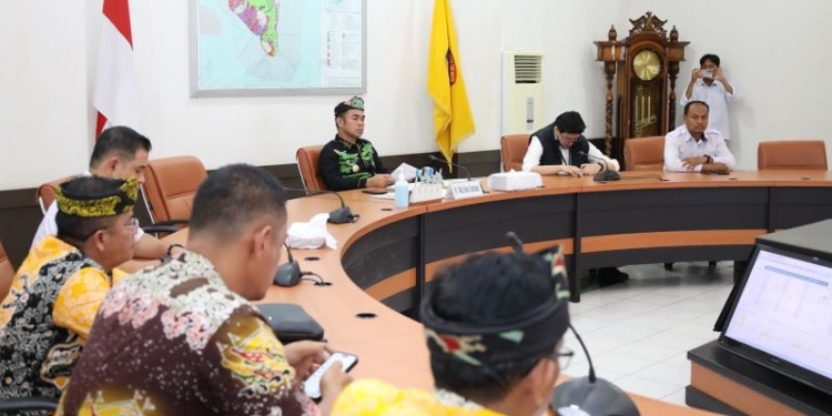 Pj Walikota Tarakan Ikuti Rapat Pengendalian Inflasi Bersama Kemendagri