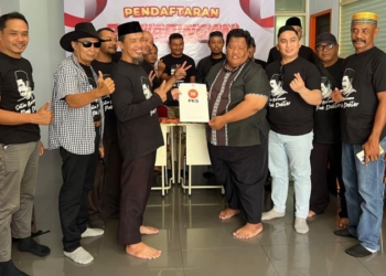 Komunitas Setia Bersama Pak Dokter Daftarkan Khairul ke PKS sebagai Bacalon Walikota Tarakan