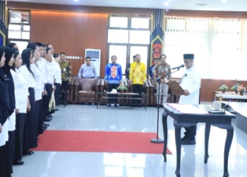 Bupati Syarwani Lantik 270 PPPK Formasi 2023