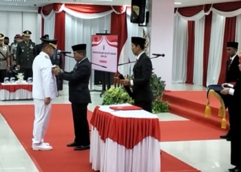Lantik Bustan Jadi Pj Wali Kota Tarakan, Ini Harapan Gubernur  