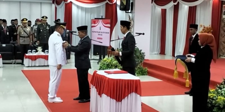 Lantik Bustan Jadi Pj Wali Kota Tarakan, Ini Harapan Gubernur  