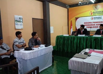 Sidang Pembuktian Selesai, Bawaslu Tarakan Agendakan Putusan  