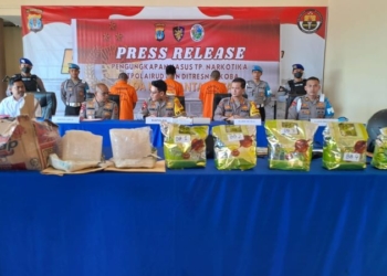 Amankan 2 Tersangka dan Sabu 6 Kg, Aksi Penangkapan Berlangsung Dramatis