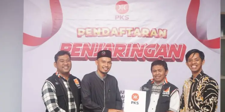 Hasan Basri Daftar Bakal Calon Gubernur Kaltara di PKS