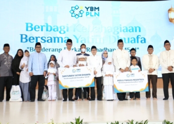 Bulan Ramadan, Yayasan Baitul Maal PLN Kembali Salurkan Bantuan Anak Yatim, Dhuafa Hingga Kaum Difabel