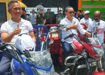 Kembali Salurkan Motor Pengangkut Sampah, Deddy Sitorus Tegaskan Butuh Perjuangan Mendapatkannya