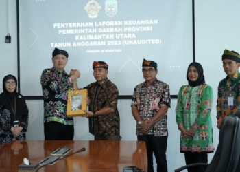Serahkan LKPD 2023, Gubernur Optimis Kembali Raih WTP ke-10