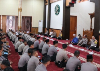 Tingkatkan Keimanan Personel Polda Kaltara Melalui Binrohtal