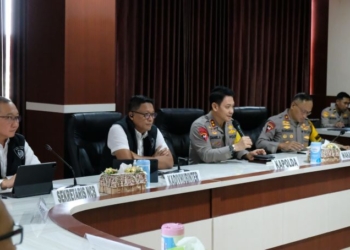 Kapolda Terima Kunker Kadivhubinter Polri dan Tim