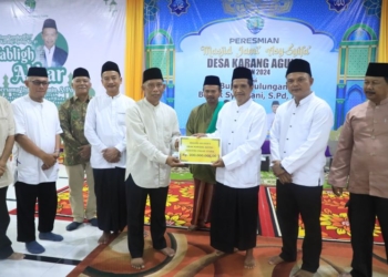 Bupati Syarwani Harapkan Keberadaan Masjid Dirawat dan Dimakmurkan