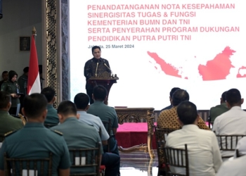 PLN Dukung Sinergi Kementerian BUMN dan TNI, Maksimalkan Sumber Daya Hingga Pengamanan Aset