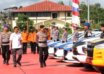 Cek Kesiapan, Polda Kaltara Gelar Apel Pasukan Operasi Ketupat Kayan 2024