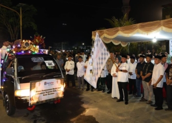 Pj Walikota Tarakan Lepas Pawai Takbir Idul Fitri 1445 H