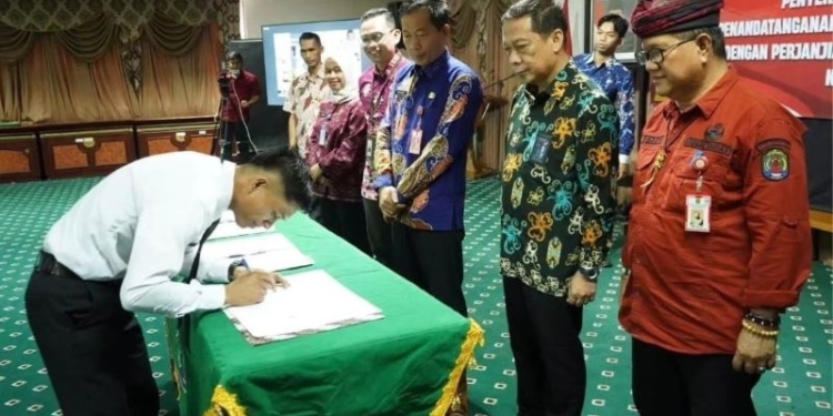 PPPK Pemkab Nunukan Formasi 2023 Tandatangani Kontrak Kerja