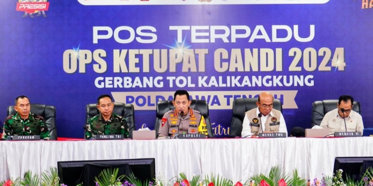 Tinjau Kalikangkung, Kapolri Sebut Ada 3 Hal Prioritas Kesiapan Mudik