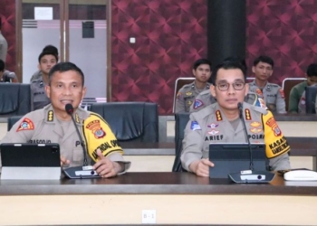 Kepala Biro Operasi Polda Kaltara, Kombes Pol Prasodjo Wibowo memberi pengarahan. (foto: Humas Polda Kaltara)