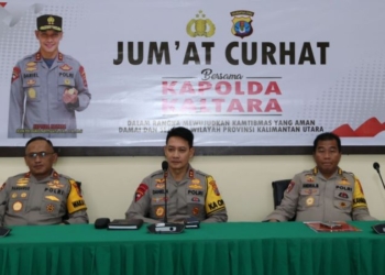 Jumat Curhat, Kapolda Kaltara Terima Keluhan Masyarakat
