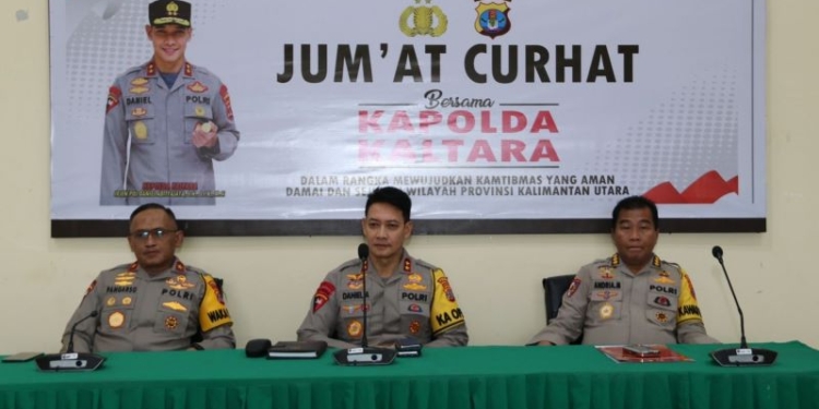 Jumat Curhat, Kapolda Kaltara Terima Keluhan Masyarakat