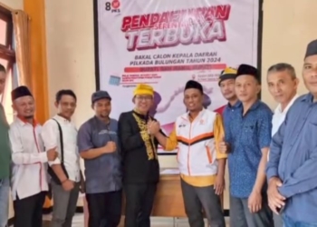 Serius Maju di Pilbup Bulungan, Datu Iman – Chieto Karno Ikuti Penjaringan di PKS dan Demokrat