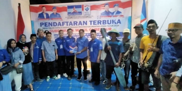 Bersama Nelayan, Sahabat Sulaiman Daftar ke Partai Demokrat. Ini Alasannya