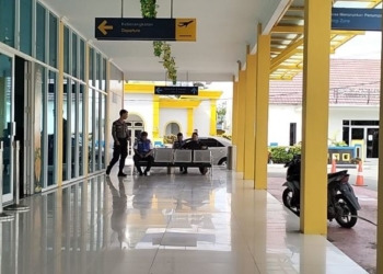 Hingga H+5 Lebaran, Arus Balik di Bandara Tanjung Harapan, Sepi