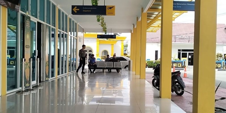 Hingga H+5 Lebaran, Arus Balik di Bandara Tanjung Harapan, Sepi