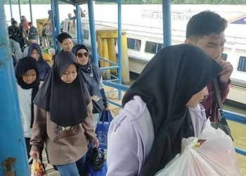 Arus Balik Lebaran di Pelabuhan Kayan II Terpantau Ramai Sejak H+3 Lebaran