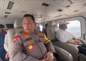 Pastikan Keamanan Arus Balik Lebaran, Kapolri Patroli Udara Jalur Tol