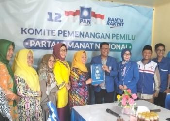 Hari Pertama Pendaftaran, Sekretariat Tim Penjaringan DPD PAN Tarakan Langsung Didatangi Figur