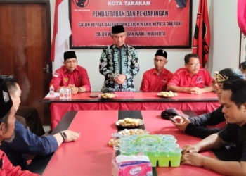 Serius Ingin Diusung PDI-P, Khairul Hadir Langsung Kembalikan Formulir