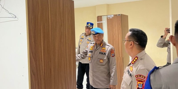 Kunjungi SPN Polda Kaltara, Kabid Propam Beri Arahan dan Cek Sarana Penunjang