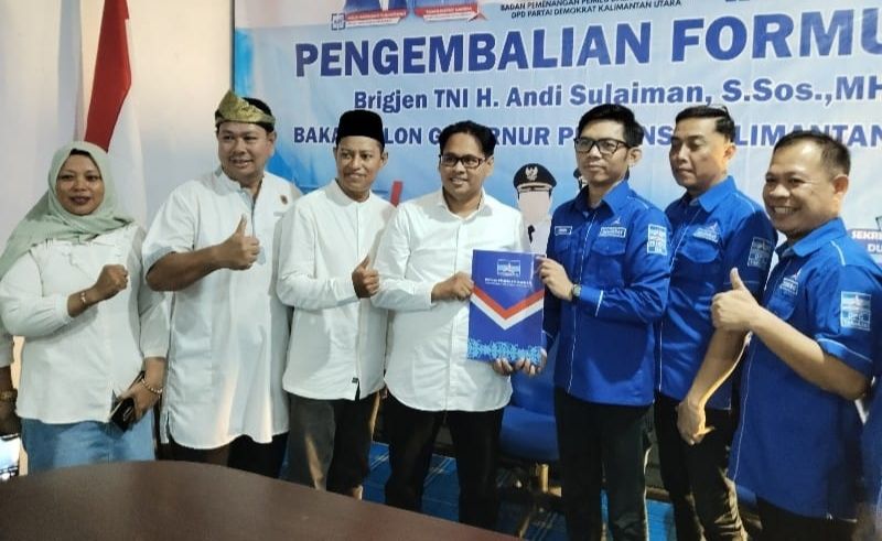 Tepati Waktu Sulaiman Kembalikan Formulir Di Hari Terakhir Penjaringan Partai Demokrat