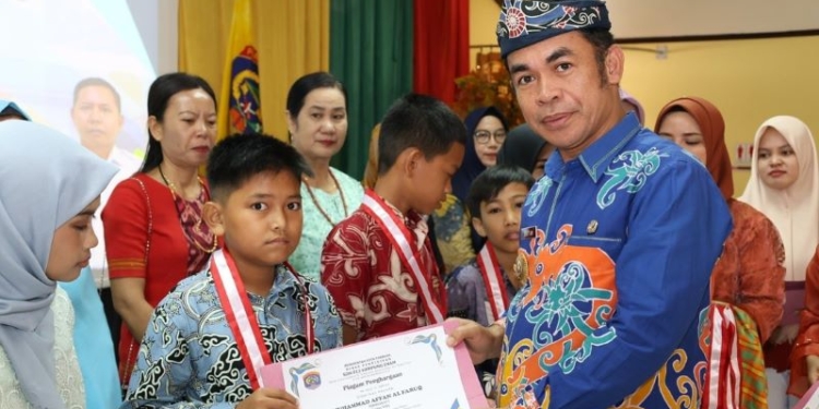 Pesan Pj Walikota Tarakan kepada Siswa, jangan Puas Diri dan Terus Belajar