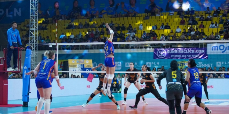 Berhasil Comeback, Jakarta Electric PLN Tumbangkan Gresik Petrokimia Pupuk Indonesia