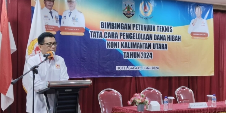 Ketua KONI Kaltara Beri Sinyal Anggaran TC Desentralisasi Persiapan PON XXI/2024 Cair Minggu Depan