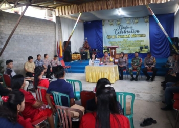 Hadiri Minggu Kasih, Kapolres Tarakan Terima Aduan Masyarakat