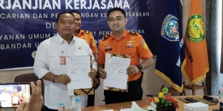 Pererat Kerja Sama, Kantor SAR Tarakan MoU dengan BLU UPBU Juwata Tarakan